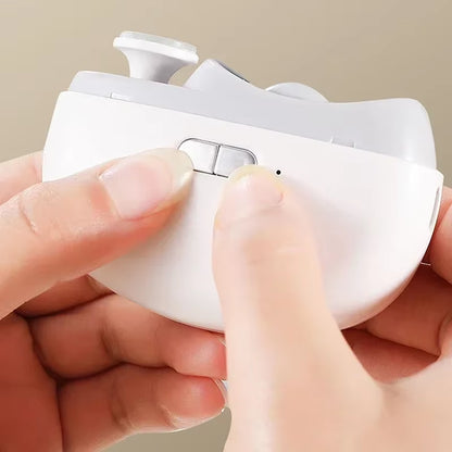 Electric Nail Clipper Grinding and Polishing with Light Automatic Nail Trimmer Rechargeable Nail Cutter Manicure for Baby Adult